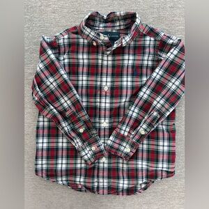 3T Ralph Lauren plaid button down
